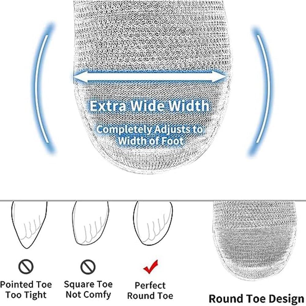 ノヴァストライド 快適な幅広糖尿病用男性靴 一日中快適で支えのある毎日用