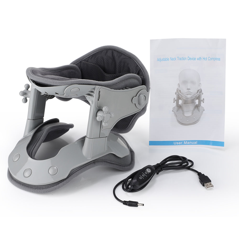Advanced Heated Cervical Traction Device for Neck Relief 2