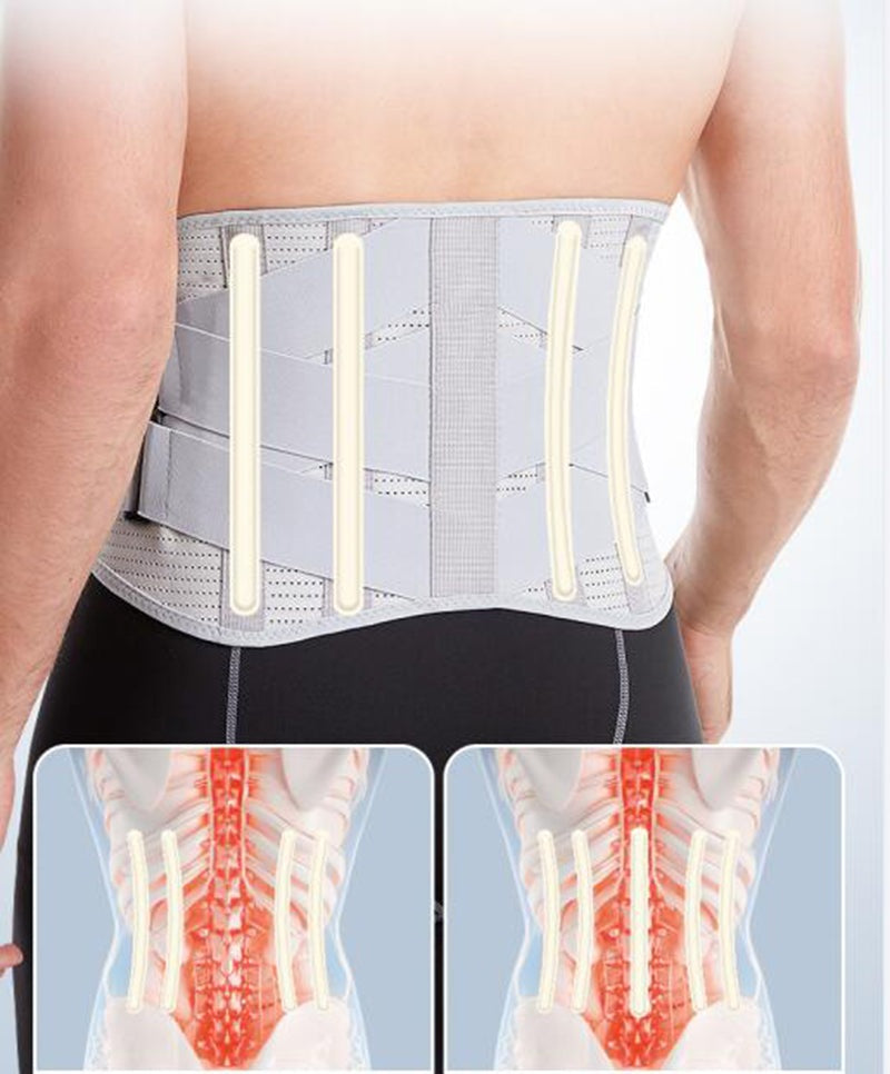 BackEase Lower Back Brace | Lumbar Support Belt for Pain Relief and Compression 2