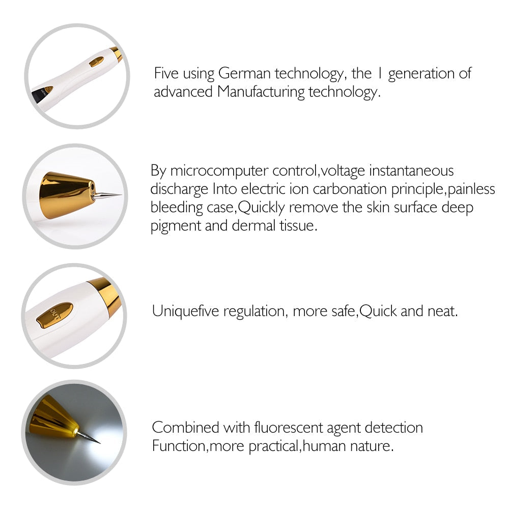 Penna NovaPlasma per la rimozione di nei per trattamento non invasivo di macchie cutanee e correzione di pigmentazioni a casa