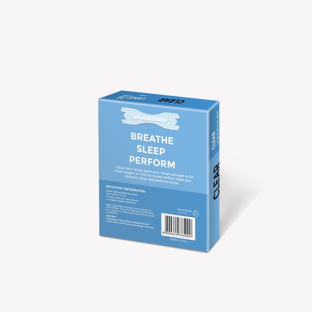 HexoSleep Nasal Strips for Snoring Relief | Enhanced Airflow and Comfort 2