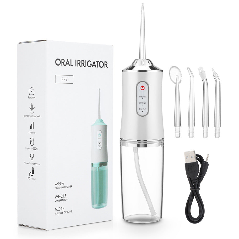 Portable Water Flosser for Deep Teeth Cleaning and Gum Health 0