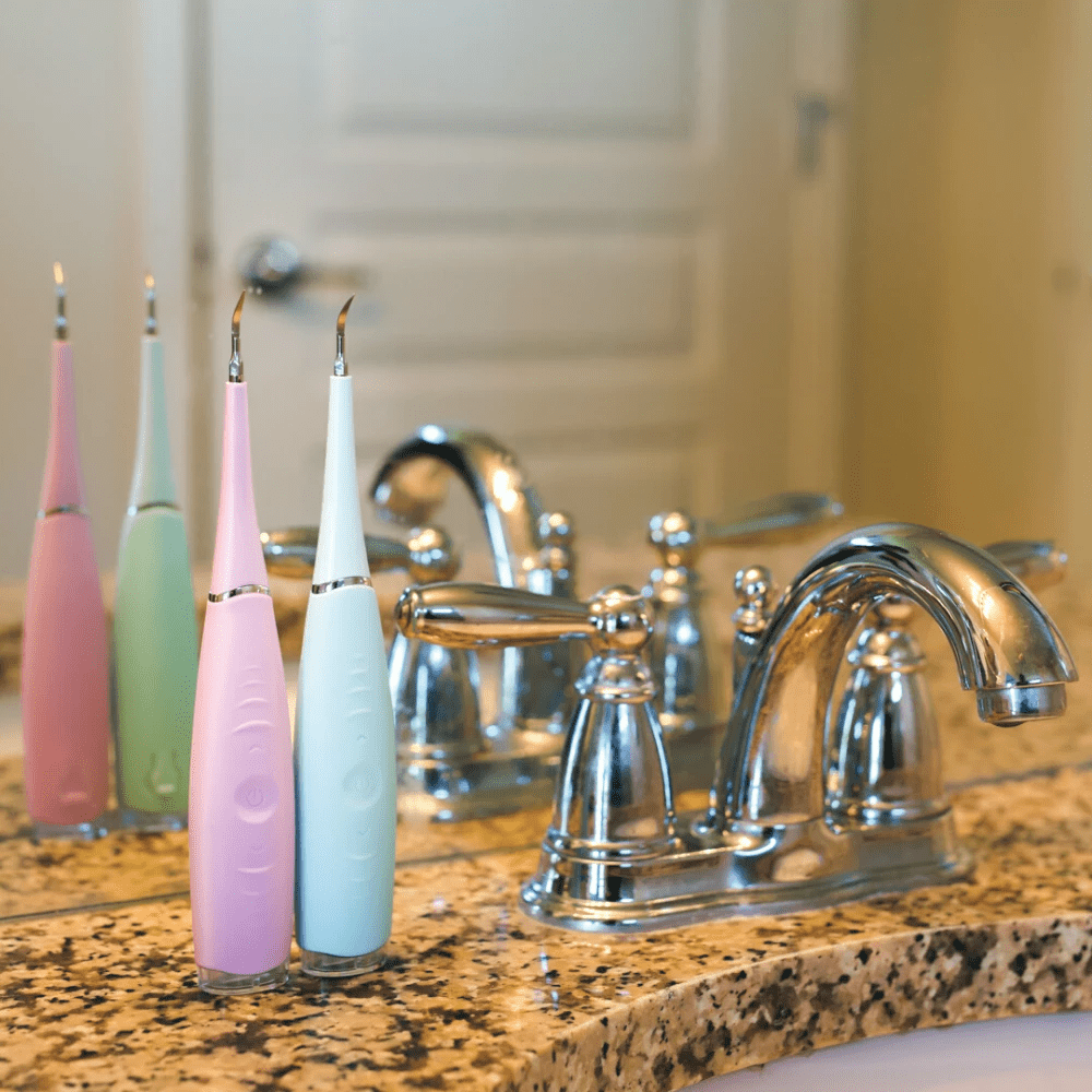 ルミナスマイル 超音波歯垢除去器 家庭用歯の清掃と歯石除去用