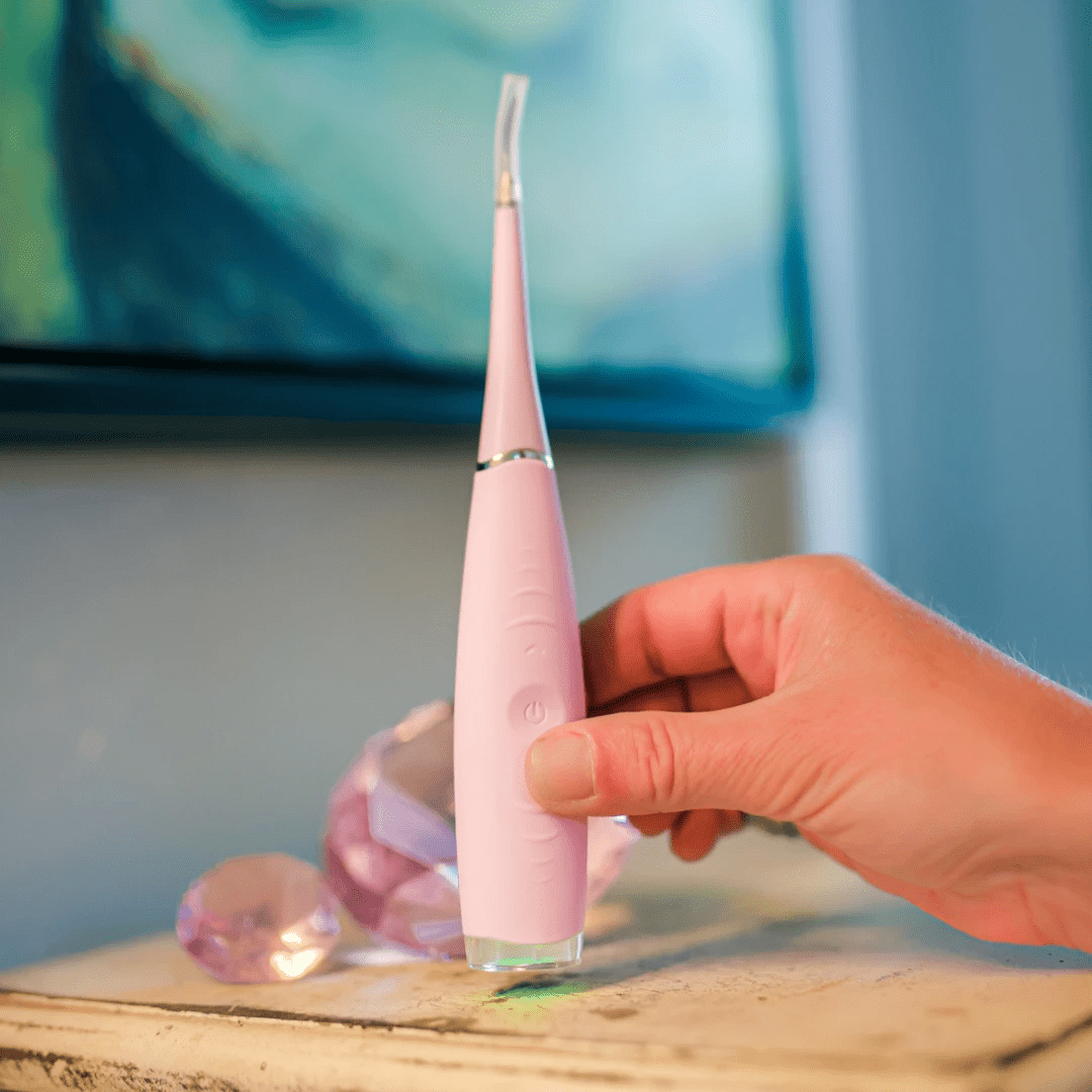 LuminaSmile Removedor Ultrassónico de Placa Dentária para Limpeza Dentária em Casa e Remoção de Tártaro