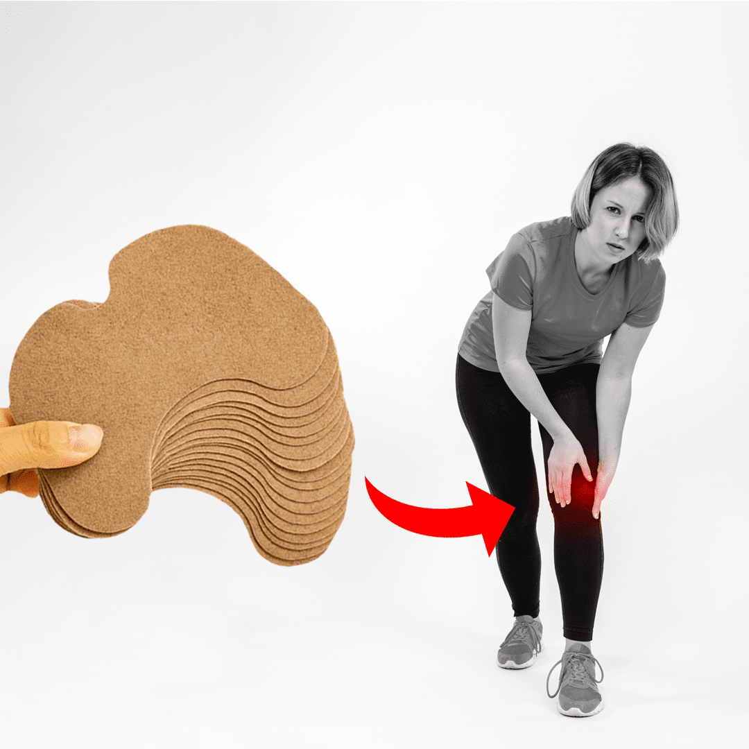 Kit Natural NovaPatch para Alívio da Dor no Joelho para Articulações Doloridas e Conforto e Mobilidade Diários