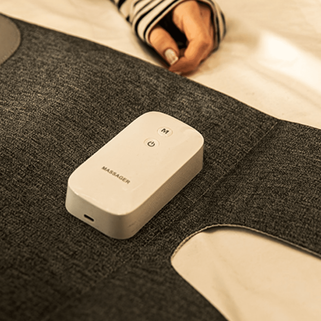 מסאז'ר רגליים אלחוטי עם דחיסת אוויר ארופלקס לשימוש ביתי ולטיולים