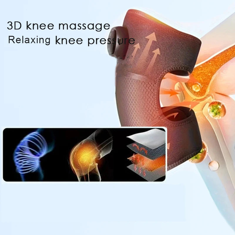 Electric Heating Knee Massager for Pain Relief and Comfort 4