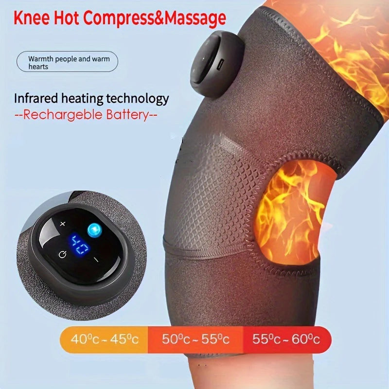 Electric Heating Knee Massager for Pain Relief and Comfort 5