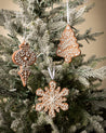 Gingerbread Cookie Ornaments (Set of 3) 0
