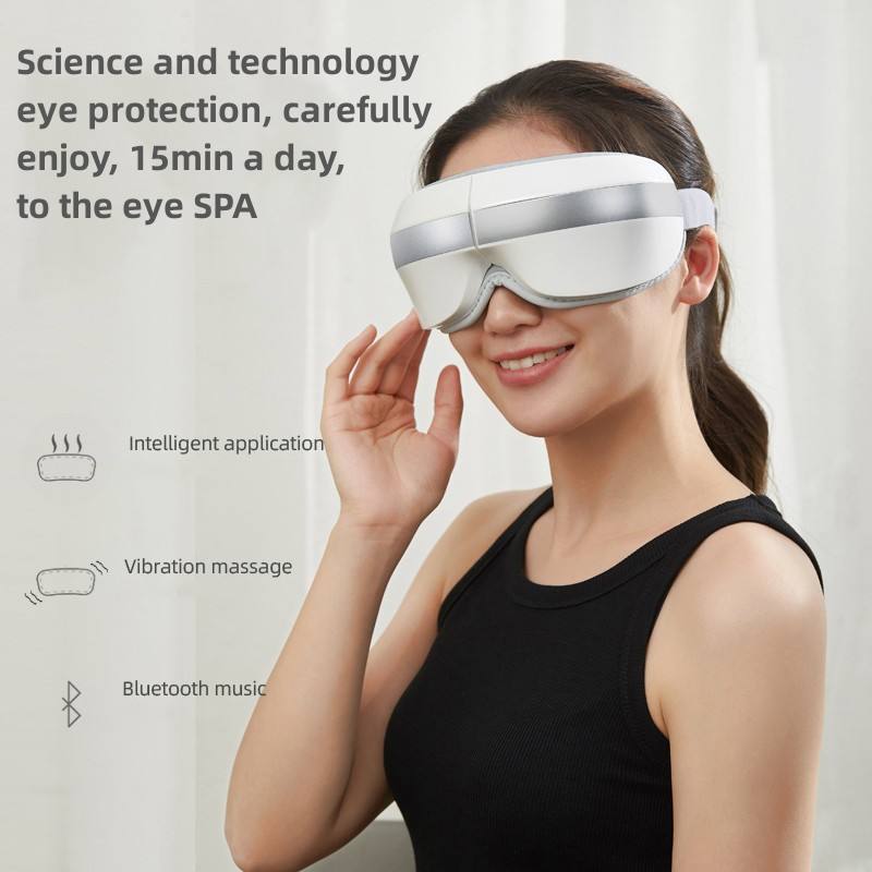 Heated Eye Massager with Bluetooth Music for Relaxation 2