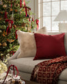 Mabry Velvet Bordered Pillow Cover 2