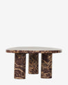 Merlot Marble Coffee Table 0