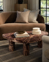 Merlot Marble Coffee Table 1