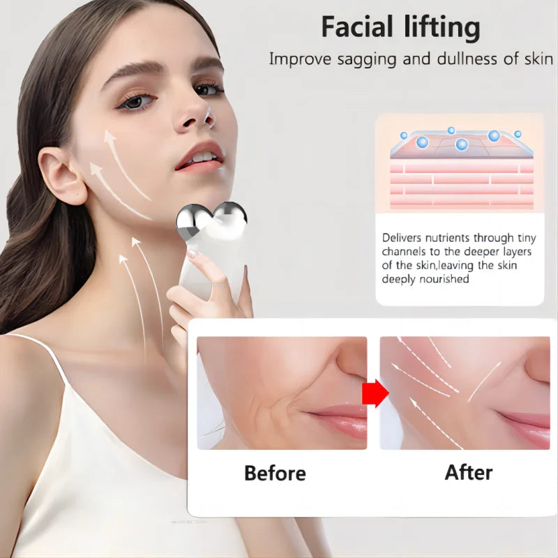 Microcurrent Beauty Device for Skin Lifting and Firming | Rechargeable Skincare Tool 6
