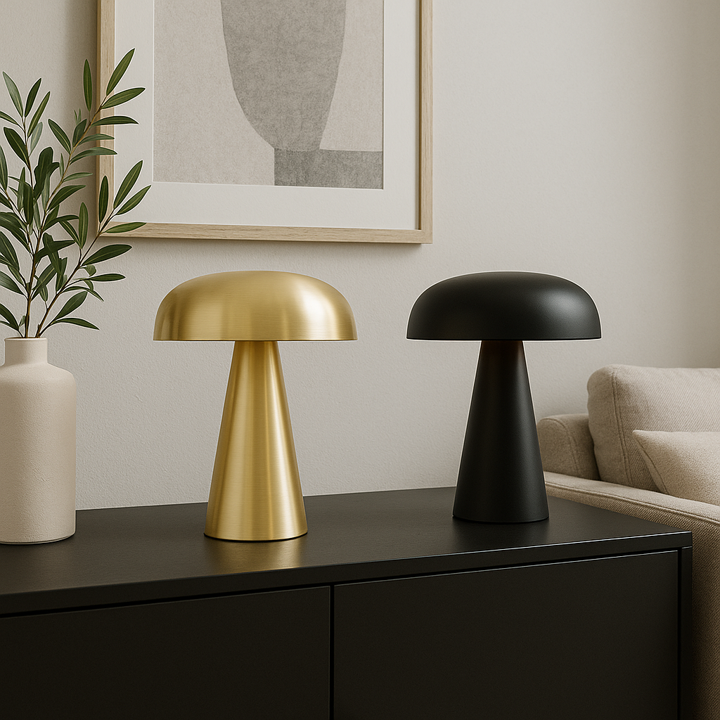 Nova Contemporary Cordless Table Lamp | Minimalist Design with Soft LED Light 4