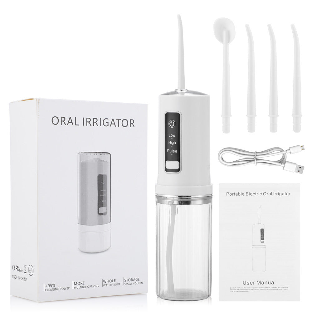 Portable Water Flosser for Superior Oral Hygiene with Adjustable Pressure Settings 0