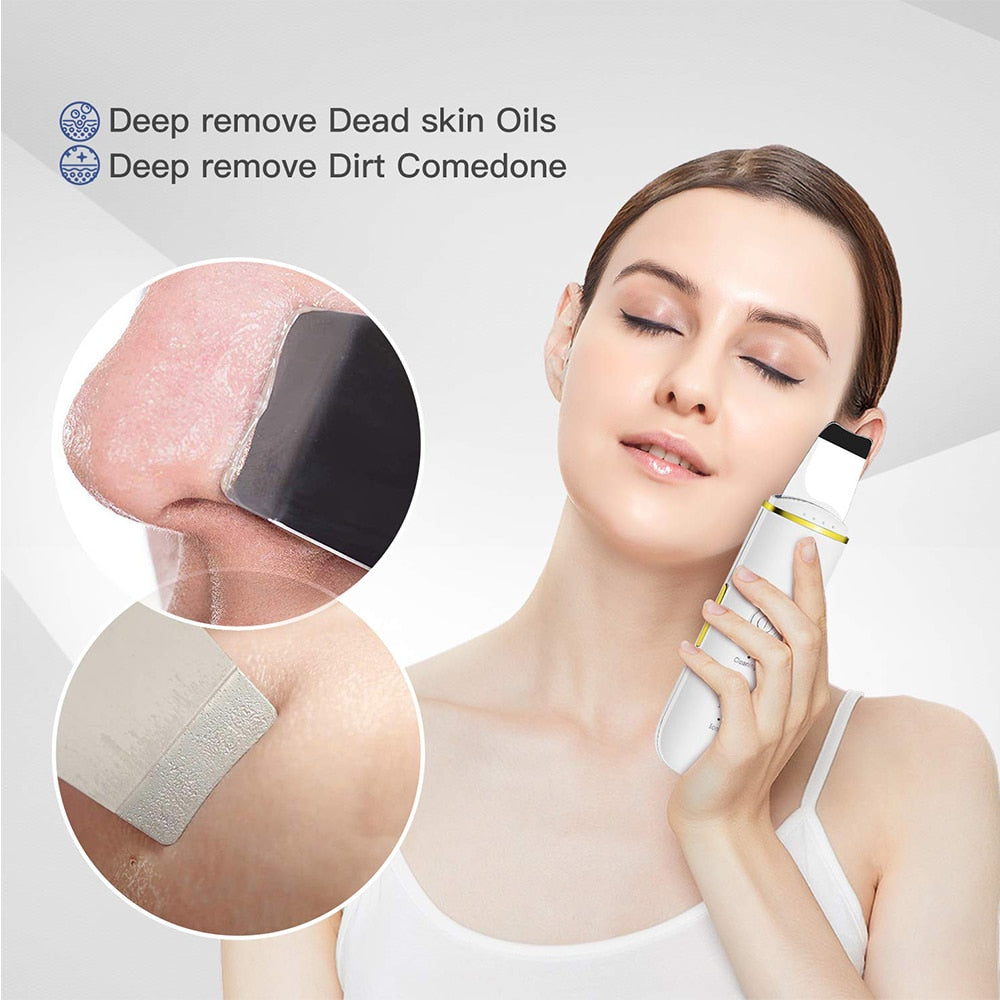 Ultrasonic Skin Scrubber for Blackhead Removal and Deep Cleansing 4